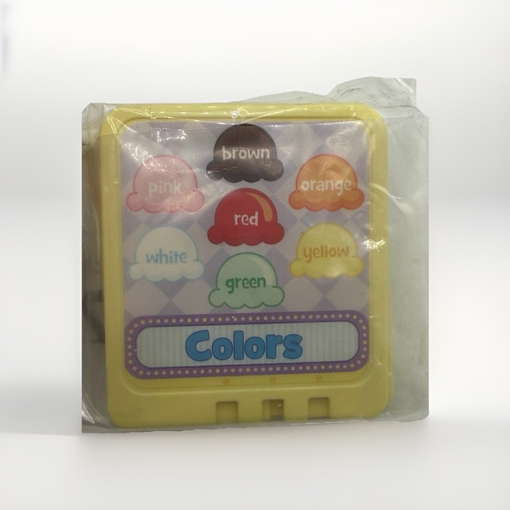LeapFrog Scoop & Learn Ice Cream Cart Replacement Cards Set of 6 New Genuine OEM